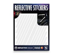 Reflective Berlin Unisexe - Adultes Shapes Reflex Stickers Univ White, Taille Unique