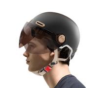 Reflective Bike Helmet - Protective Gear with Goggles, Lightweight Aerodynamic Design Improves Airflow and Safety for Riders in Varied Conditions | Ideal for Cycling, Motorbike Use, Skating