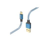 "Reflective" - Câble USB - Micro-USB de type B (M) pour USB (M) - USB 2.0 - 1.5 m - bleu