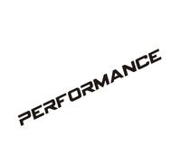 Reflective Car Window Decal, Performance Racing Emblem Night Glow Sticker