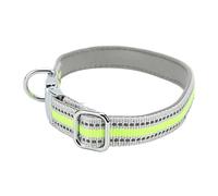 Reflective Dog Collar with Engraving | Adjustable Soft Puppy Collar for Small/Medium/Large Dogs | Zinc Alloy Buckle for Custom Name (S)
