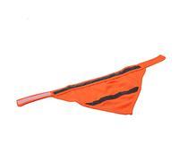 Reflective Dog Scarf Collar for Night Visibility | Adjustable Pet Bandana with Hook & Loop | Breathable & Comfortable Dog Bib for Small/Medium Dogs (L)