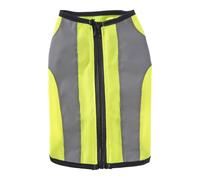 Reflective Dog Vest, Dog Safety Service, High Visibility Puppy Jacket, 30g with Zipper, Training Pet Supplies for Small Breed Optimal Performance During Night Walks