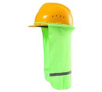 Reflective Hard Hat Sun Visor - Mesh Neck Shade, Anti-UV, Cool and Breathable Hard Hat Accessory, Protective Helmet Cover, Heatstroke Prevention | Durablee Design for Industrial Construction Outdoor