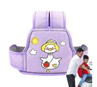 Reflective Harness for Kids, Motorcycle Back Seat Belt, Child Safety Strap, Electric Vehicle Seat Belt with Reflective and Cushioning Design for Electric Vehicles and Motorcycles