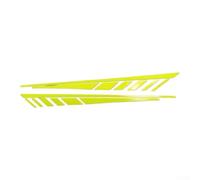 Reflective Motorcycle Stickers PVC Front Fender Decals(fluorescent yellow) | Long-lasting vibrancy, extreme weather resistance, PVC material, front fender fit, night safety