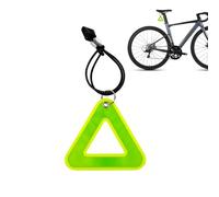 Reflective Pendants - Haute Visibilité Triangle Safety Bike Gear Refletor For Night Running Randonnée Camping Outdoor Commuting Walking Cycling Backpack Safety Visibility Protection Use