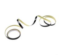 Reflective Rim Stripe Tape 5Mx1CM Yellow Safety Decal(Black) | Yellow reflective tape, 5Mx1CM roll, night visibility, car bike rim decal, waterproof adhesive