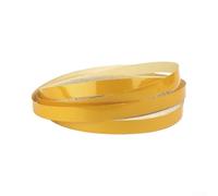Reflective Rim Stripe Tape 5Mx1CM Yellow Safety Decal(Yellow) | Yellow reflective tape, 5Mx1CM roll, night visibility, car bike rim decal, waterproof adhesive