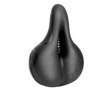 Reflective Shock Absorbing Hollow Bike Saddle, MTB Bicycle Seat for Road & Mountain Cycling, Breathable Rainproof Design/341(Spring Red)