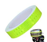 Reflective Tape Roll - High Conspicuity Safety Strips, 196.85inches Strong Adhesive Reflector Tape with Outdoor Night Visibility Warning Material Long Tail for Vehicles Bikes Motorcycles Cars Helmets