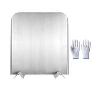 Reflector De Calor Para Chimenea - Panel De Calefacción Invernal, Guantes Placa De Acero Inoxidable Para Chimenea, Para Café Apartamento Sala De Estar Habitación Nvitados Estudio CASA Vacaciones