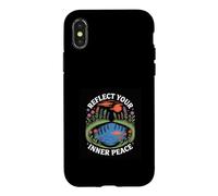 Reflète la Paix intérieure du Bassin Nature Coque pour iPhone X/XS
