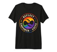 Refléter, renforcer, unir, diversité, unité, égalité T-Shirt Haut de Gamme