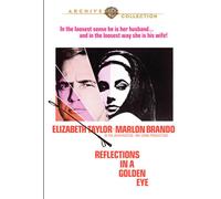 Reflets Dans Un Œil D'Or DVD (1967) - Elizabeth Taylor, Marlon Brando, John H