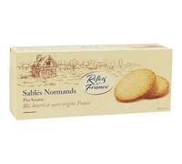 REFLETS DE FRANCE - Biscuits Sablés Normands Fondants, Saveur Beurre Authentique, 175g - Lot De 4