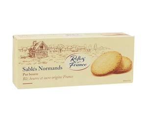 REFLETS DE FRANCE - Biscuits Sablés Normands Fondants, Saveur Beurre Authentique, 175g - Lot De 4