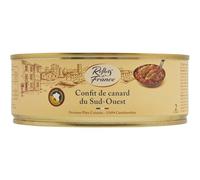 REFLETS DE FRANCE - Confit de Canard IGP du Sud-Ouest, Saveur Authentique et Fondante (425g) - Le Lot De 3