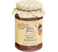 REFLETS DE FRANCE - Confiture de Figue Gourmande, Texture Onctueuse Saveur Naturelle, Pot 315g - Lot De 4