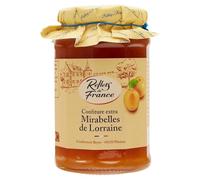 REFLETS DE FRANCE - Confiture Gourmande à la Mirabelle, Texture Fondante et Fruitée (Pot 315g) - lot de 4 - Vendu par Lot