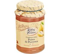 REFLETS DE FRANCE - Confiture Gourmande à la Poire, Texture Fondante et Saveur Naturelle (Pot 315g) - lot de 4 - Vendu par Lot