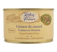 REFLETS DE FRANCE - Gésiers de Canard Confits, Texture Fondante et Saveurs Authentiques, Boîte 212g