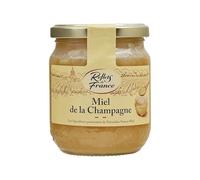 REFLETS DE FRANCE - Miel de Champagne Aromatique et Pur, Texture Onctueuse (Pot 375g) - lot de 3 - Vendu par Lot