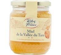 REFLETS DE FRANCE - Miel Pur de la Vallée du Tarn, Douceur Naturelle et Texture Fondante (Pot 375g) - Le Lot De 3