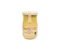 REFLETS DE FRANCE - Moutarde de Bourgogne au Vin Blanc, Saveur Authentique et Fine (Pot 210g) - lot de 4 - Vendu par Lot