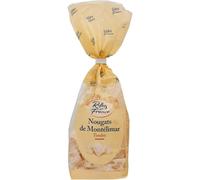 REFLETS DE FRANCE Nougat de Montélimar Tendre - Format familial 200g - Spécialité régionale d'Auvergne-Rhône-Alpes - Emballage pratique en wrap - Lot de 3