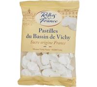 REFLETS DE FRANCE - Pastilles Rafraîchissantes au Goût Minéral Authentique, Paquet 230g - Le Lot De 4