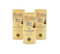 Reflets de France Sel de Guérande Moulu IGP - Sel Marin Gris Récolté Manuellement - Indication Géographique Protégée - 250 g - Lot de 3 (750 g)