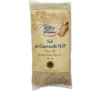 REFLETS DE FRANCE - Sel Gros de Guérande Authentique, Saveur Naturelle pour Assaisonnement Parfait (Sachet 1kg) - lot de 4 - Vendu par Lot