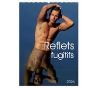 Reflets fugitifs (Calendrier mural 2026 DIN A2 horizontal), CALVENDO calendrier mensuel: 12 pages consacrées au corps masculin en reflet
