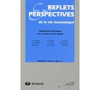 Reflets & Perspectives De La Vie Économique Tome 45, N° 1/2006 - Compétitivité Structurelle
