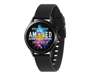 Reflex Active Amoled Series 31 Montre d'appel intelligente pour homme et femme avec Bluetooth, 3,1 cm, suivi de fitness, oxygène dans le sang, surveillance de la fréquence cardiaque et bracelet en