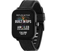 Reflex Active Amoled Series 44 Montre Intelligente Pour Homme Et Femme Avec Gps Intégré, Étanchéité Ip68, Modes Sportifs, Compteur De Pas, Moniteur De Sommeil, Double Affichage De L'heure Et Bracelet
