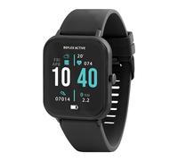 Reflex Active Montre connectée avec Bracelet Noir Series 23, Noir brossé, Moderne