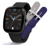 Reflex Active NEXUS 100 C RA50-2223-SET - Unisex - 39 mm - Montre Connectée - Quartz avec chargeur - Verre minéral