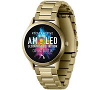Reflex Active Amoled Series 31 Montre intelligente d'appel pour homme et femme avec Bluetooth, 3,1 cm, suivi de fitness, oxygène dans le sang, surveillance de la fréquence cardiaque et bracelet en