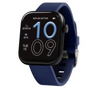 Reflex Active Spectra Amoled Montre intelligente HD de 4,7 cm pour homme et femme avec double temps, passer/répondre aux appels, connexion GPS, modes sportifs, fréquence cardiaque, contrôle de la
