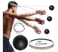 Reflex Ball - Entraîneur de coordination de boxe dynamique, amélioration rapide des compétences de frappe, équipement d'entraînement de combat agile, système de rythme de mouvement de précision | Zone