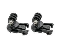 Reflex Camera Lot de 2 supports de fixation à boucle à dégagement rapide à 360 degrés pour GoPro Hero Max 3-13, SJCAM, DJI Osmo - Support sécurisé pour caméras d'action - Idéal pour les mains libres