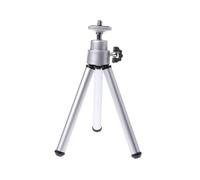 REFLEX CAMERA Mini trépied léger et extensible de 15 à 20,1 cm - Support de table de bureau en aluminium pour smartphone, GoPro, webcam - Portable, réglable, stable pour prise de vue vidéo et photo