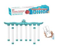 Reflex Catch Game - Remote-Controlled Drop Stick Challenge for Eye-Hand Coordination, Reaction Training & Focus Improvement, USB Powered Fast-Response Game for Family, Adults & Group Play(8-D)