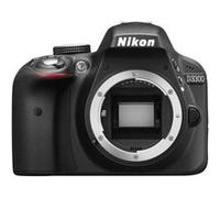 Reflex Nikon D3300 Boîtier Nu Noir Noir G