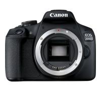 Canon EOS 2000D BK BODY EU26 Boîtier d'appareil-photo SLR 24,1 MP CMOS 6000 x 4000 pixels Noir