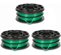 Reflex Plus A6495 A6495-XJ Lot de 3 bobines de fil compatibles avec les coupe-bordures électriques GL701, GL741, GL720, GL716 et GL716B, bobine de fil double de rechange, 12 m de