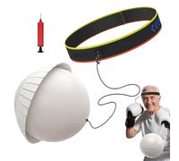 Reflex Training Ball, Boxing Reaction Speed Use, Adjustable Headband Punching Toy Design, Elastic Cord Material Durable Build, Home Gym Outdoor Sports Kids Teen Workout Purpose
