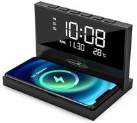 Reflexion ACW2188 Radio-réveil FM USB fonction réveil, lumière d'ambiance